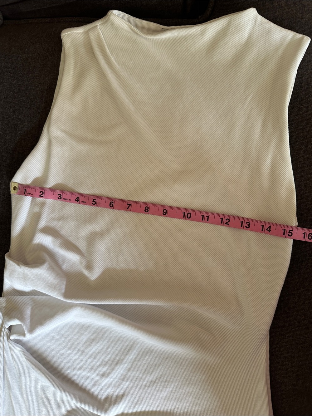 Zara White Sleeveless Ruched Maxi Dress - Picture 6 of 10